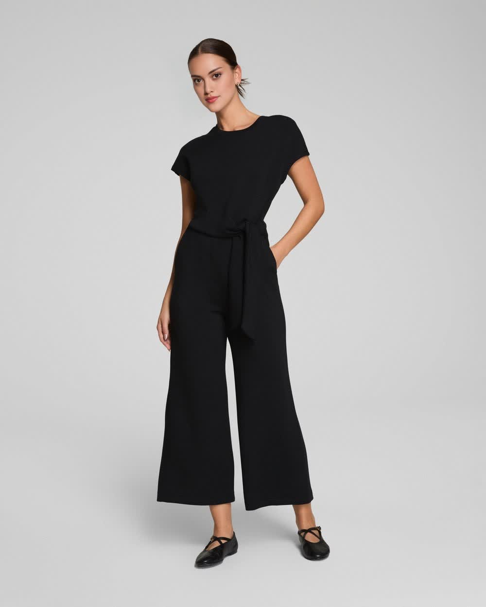 AirEssentials Tie-Waist Jumpsuit