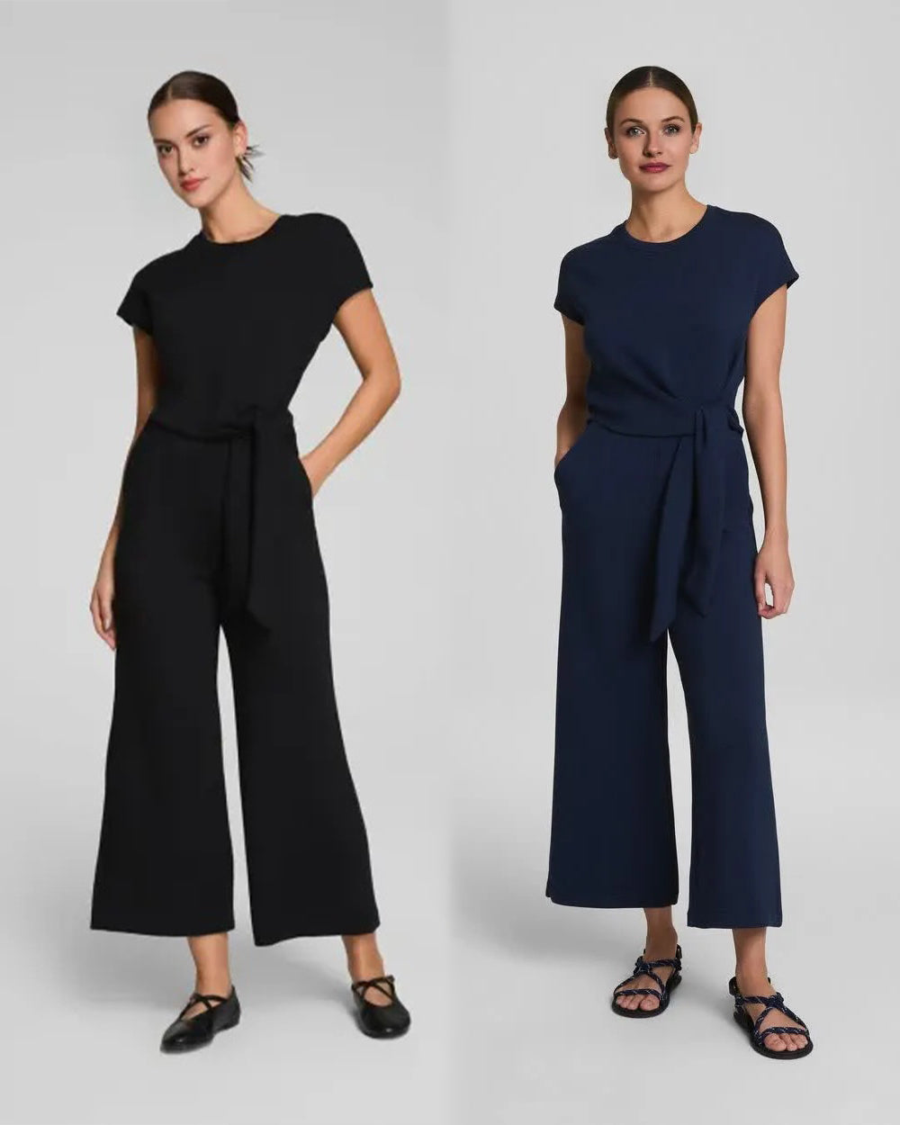 AirEssentials Tie-Waist Jumpsuit