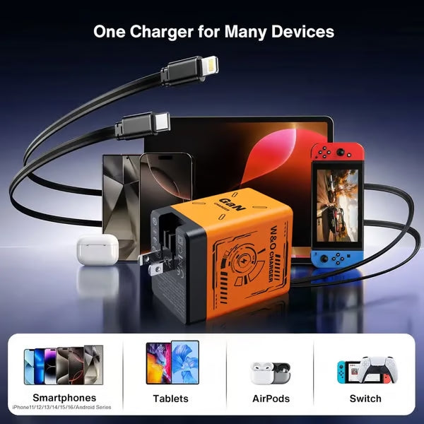 ⚡️FLASH SALE 49% OFF -Dual PD+USB smart charger