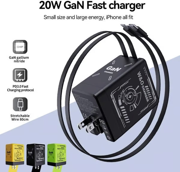 ⚡️FLASH SALE 49% OFF -Dual PD+USB smart charger
