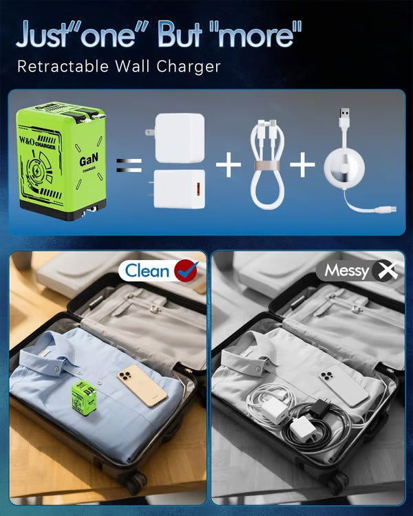 ⚡️FLASH SALE 49% OFF -Dual PD+USB smart charger