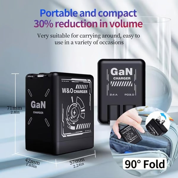 ⚡️FLASH SALE 49% OFF -Dual PD+USB smart charger