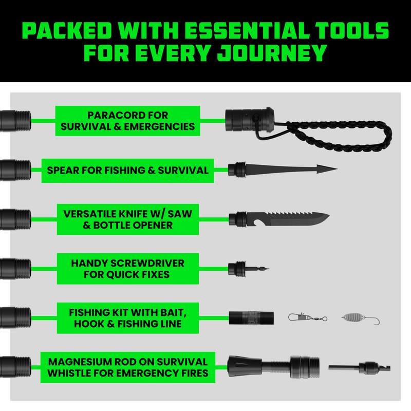 🔥Tactical Hiking Stick