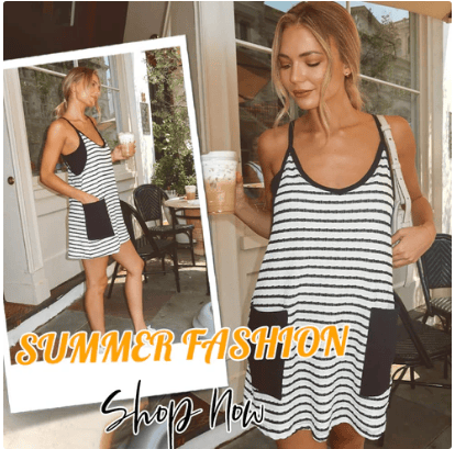 🔥👗Women's Sleeveless Summer Dress with Shorts