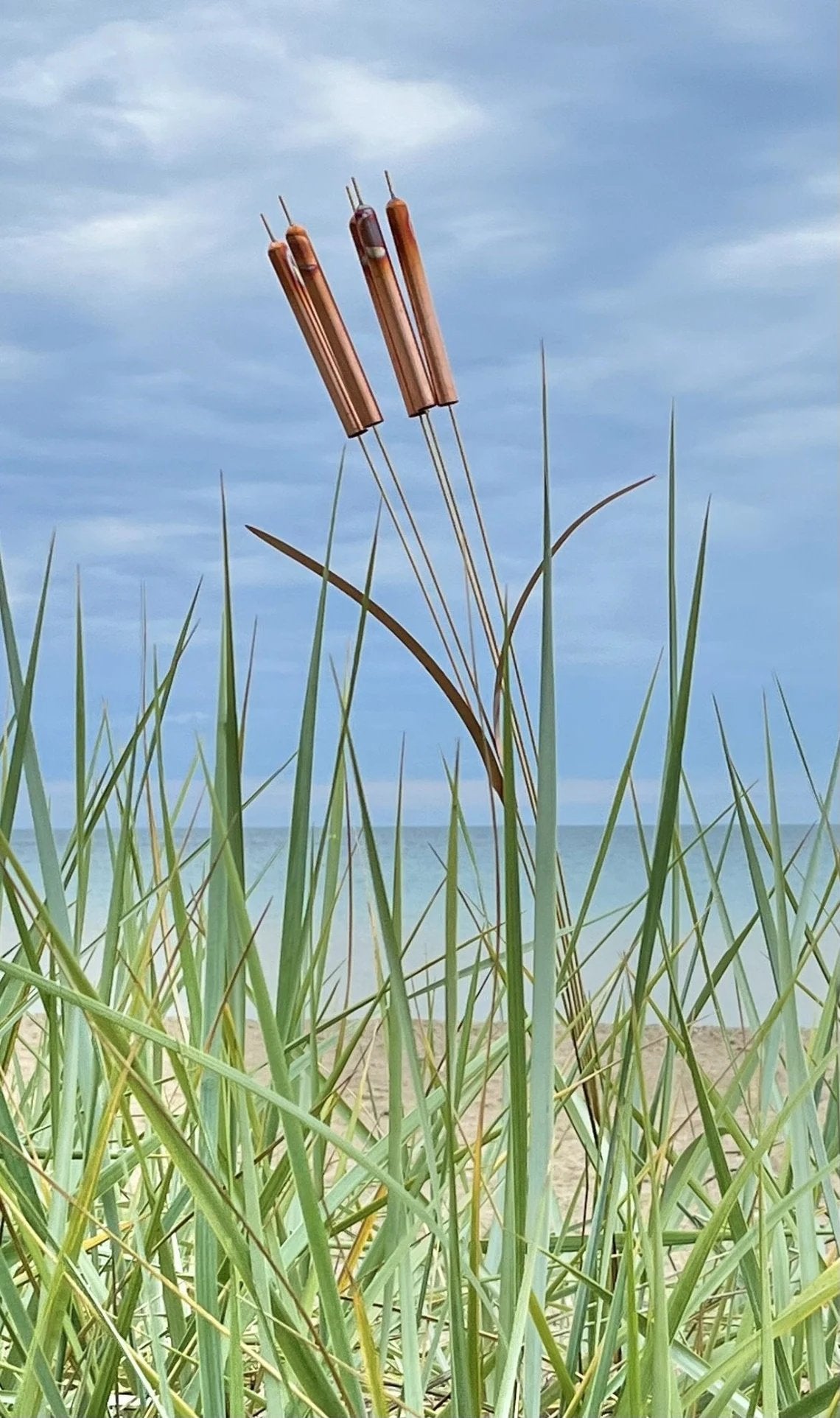 🔥Last Day 60% OFF - Copper Cattail Wind Chimes