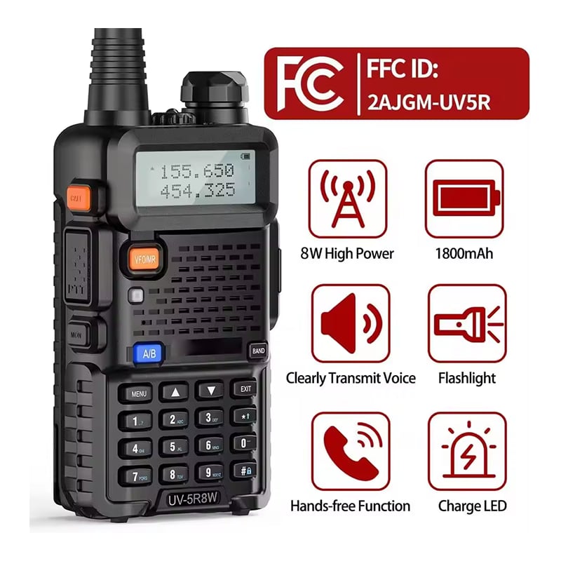 π»β¨ UV-5R Dual Band Ham Radio β Stay Connected Anywhere! ππΆββοΈ