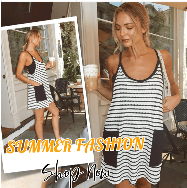 🔥👗Women's Sleeveless Summer Dress with Shorts